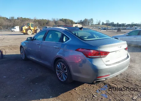 2016 Hyundai Genesis 3.8 из США, поврежденный, VIN KMHGN4JE8GU126476